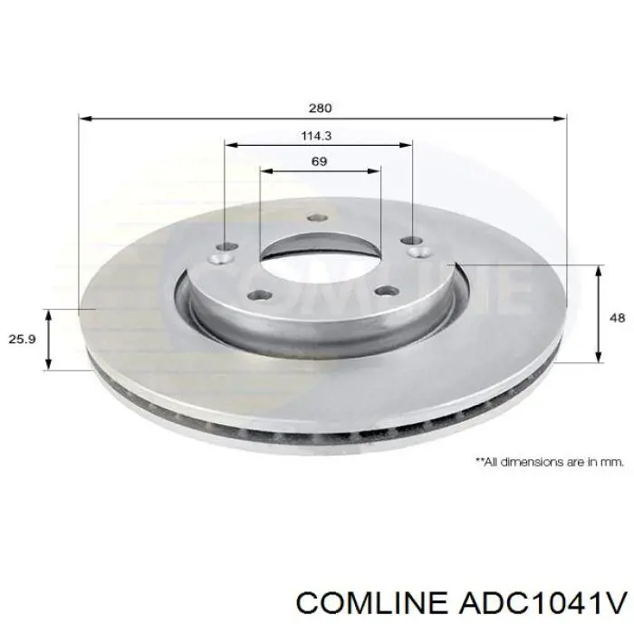 ADC1041V Comline