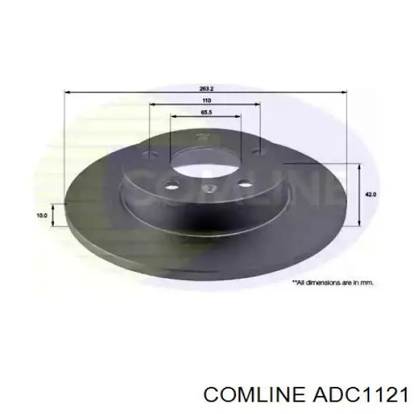 Тормозные диски ADC1121 Comline