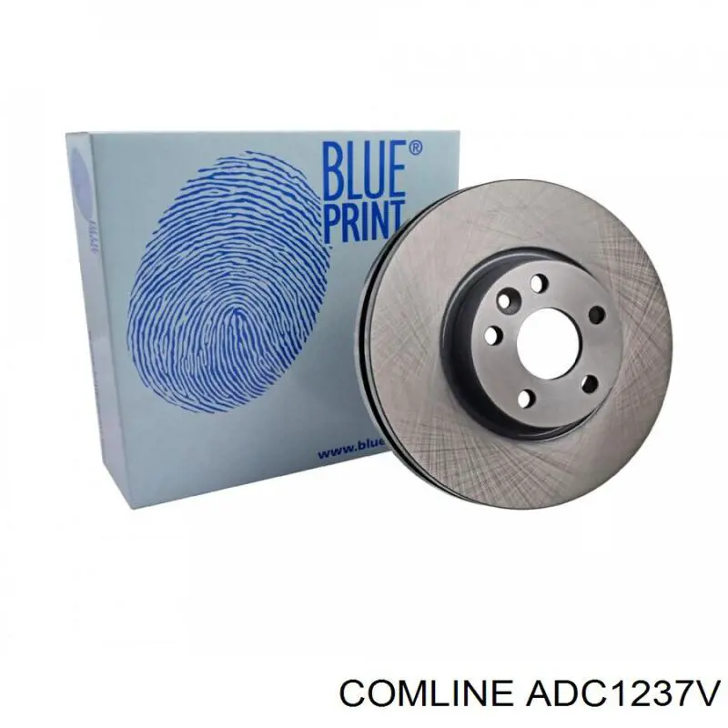 Тормоз дисковый передний Comline ADC1237V цена, от 48.61 USD