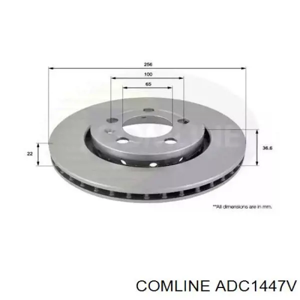 Тормозные диски ADC1447V Comline