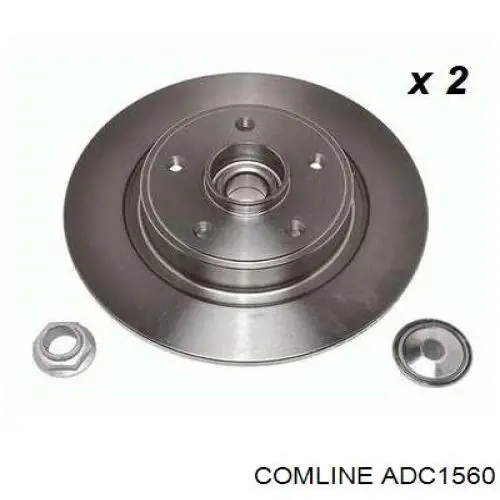 ADC1560 Comline диск тормозной задний