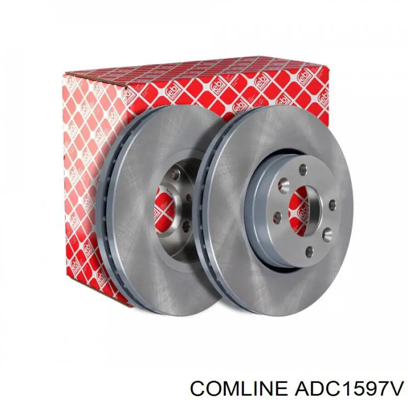 Передний тормозной диск Comline ADC1597V