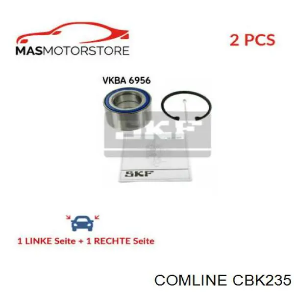 Комплект подшипника ступицы колеса Comline CBK235 цена, от 19.51 USD