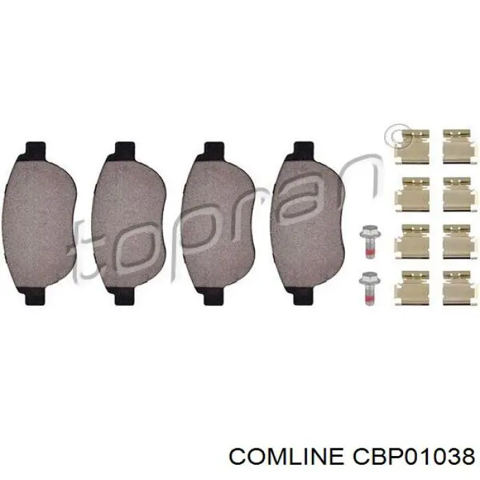 Купить CBP01038 Comline Колодки тормозные
