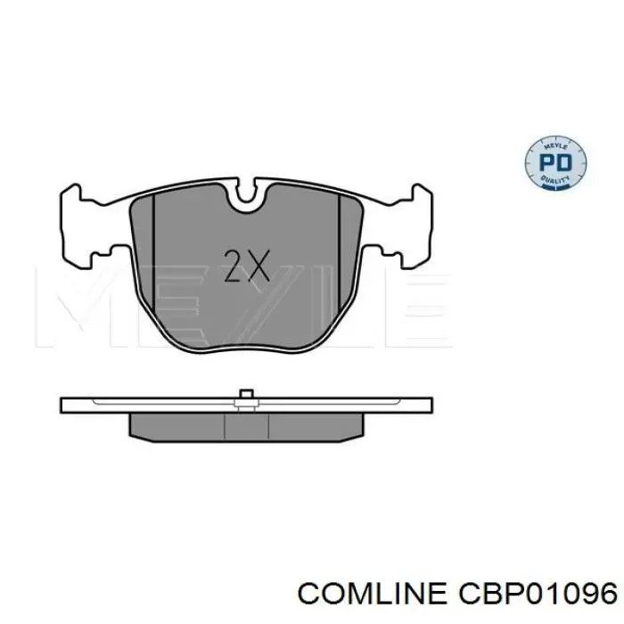 Тормозные колодки Comline CBP01096