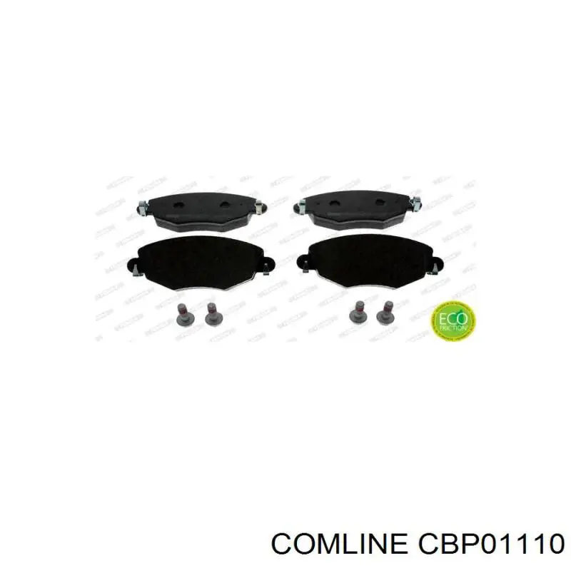 Передние тормозные колодки CBP01110 Comline