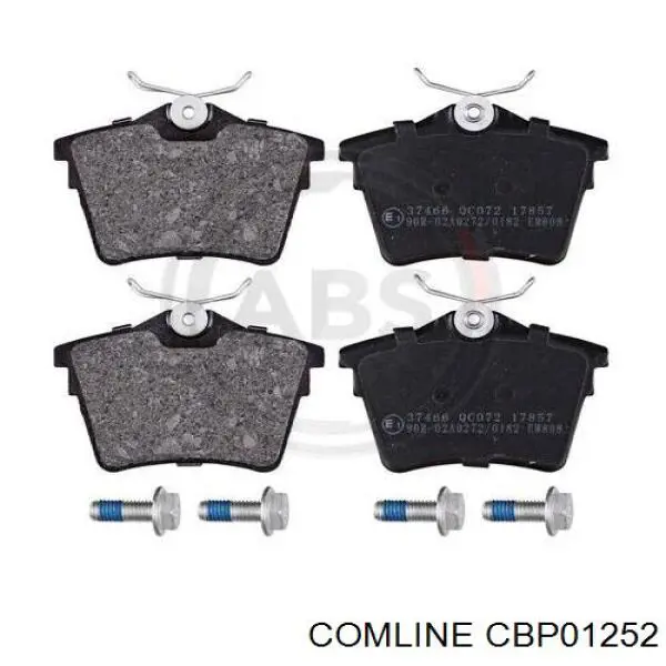 Задние тормозные колодки CBP01252 Comline