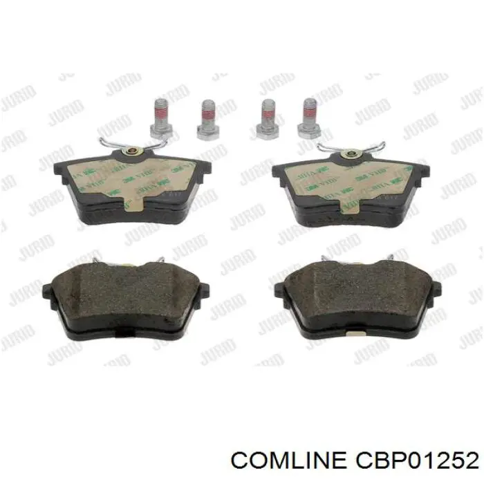 Задние дисковые колодки Comline CBP01252