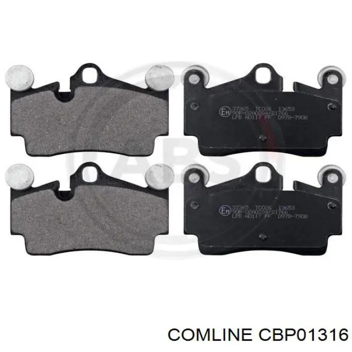 Колодки дисковые  Comline CBP01316 цена, от 28.44 USD
