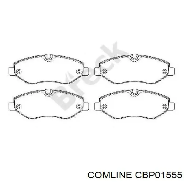 Тормозные колодки Comline CBP01555