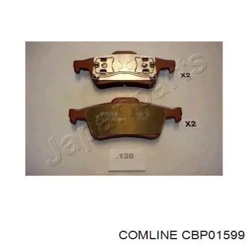 Задние дисковые колодки Comline CBP01599