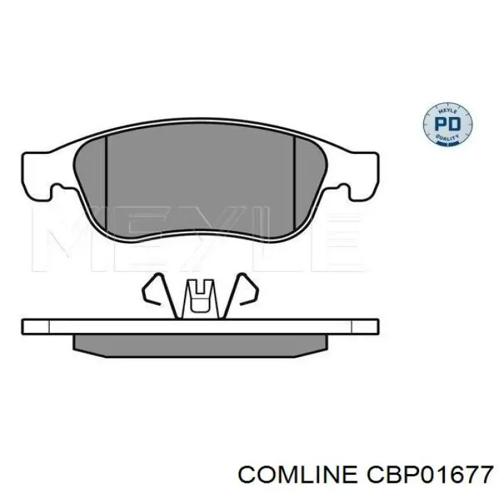 Передние тормозные колодки CBP01677 Comline