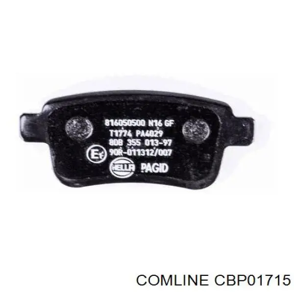 Задние дисковые колодки Comline CBP01715