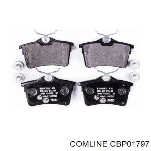 Задние тормозные колодки CBP01797 Comline