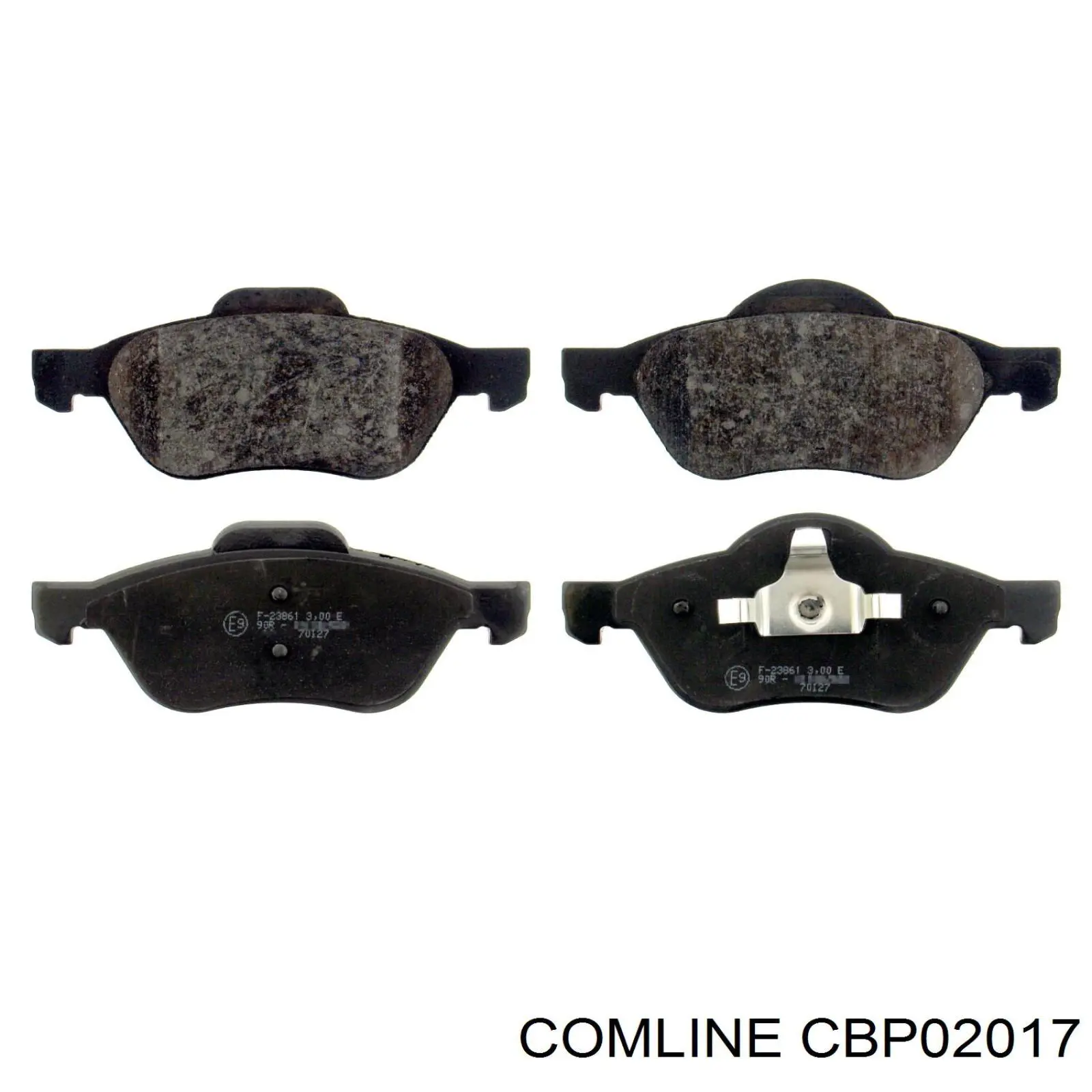 CBP02017 Comline Колодки передние