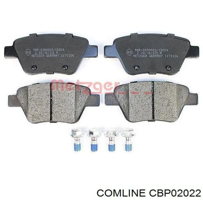 Задние дисковые колодки Comline CBP02022