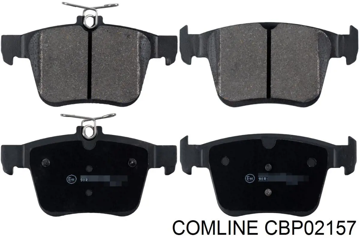 Колодки тормозные задние дисковые Comline CBP02157