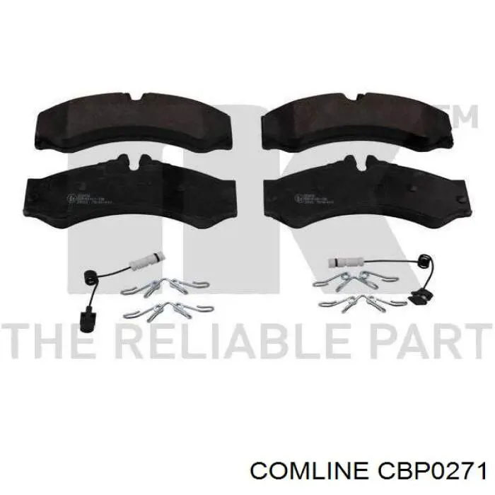 Передние тормозные колодки CBP0271 Comline