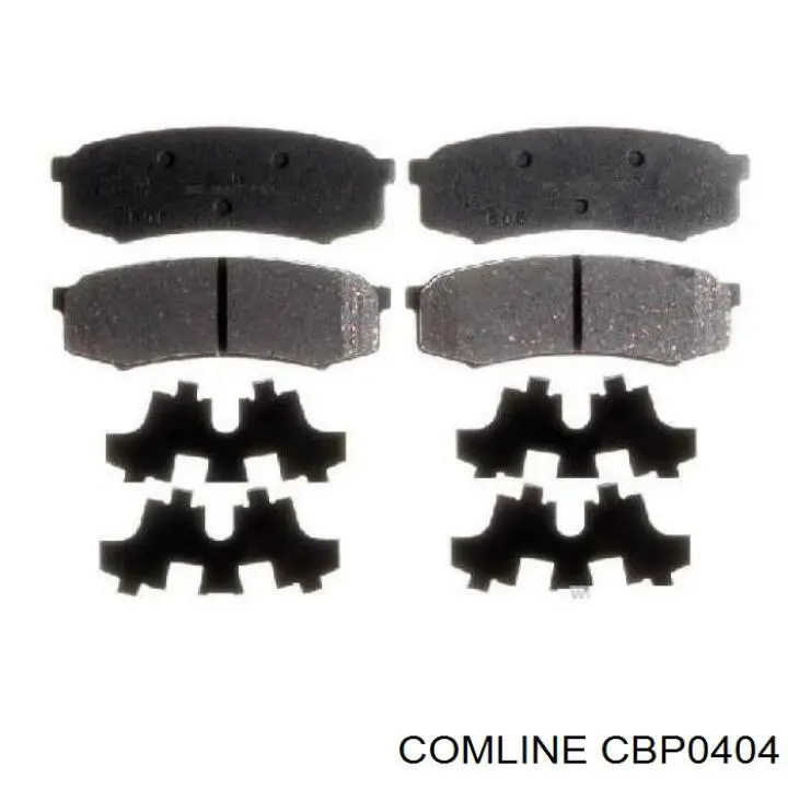 Колодки дисковые  Comline CBP0404 цена, от 19.16 USD