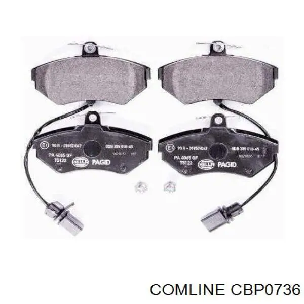 Передние тормозные колодки CBP0736 Comline