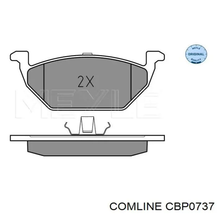 Колодки Comline CBP0737 цена, от 19.29 USD