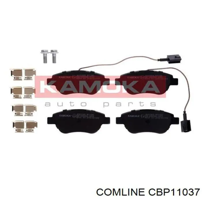 Колодки тормозные передние дисковые COMLINE CBP11037