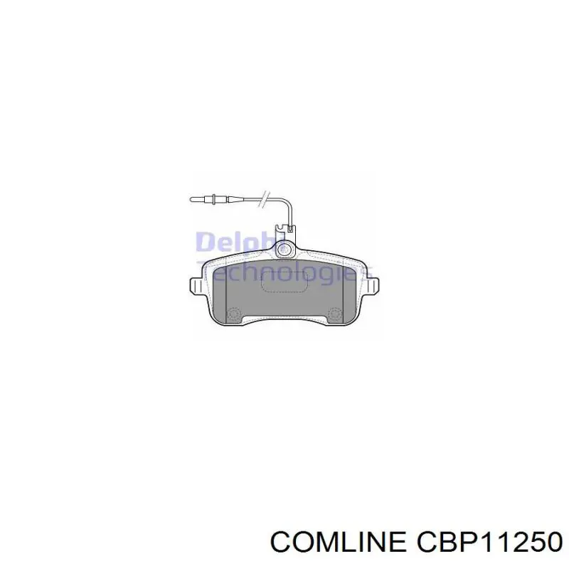 Купить CBP11250 Comline Колодки тормозные