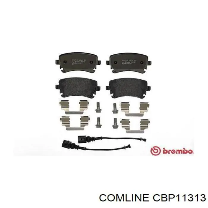 Задние дисковые колодки Comline CBP11313