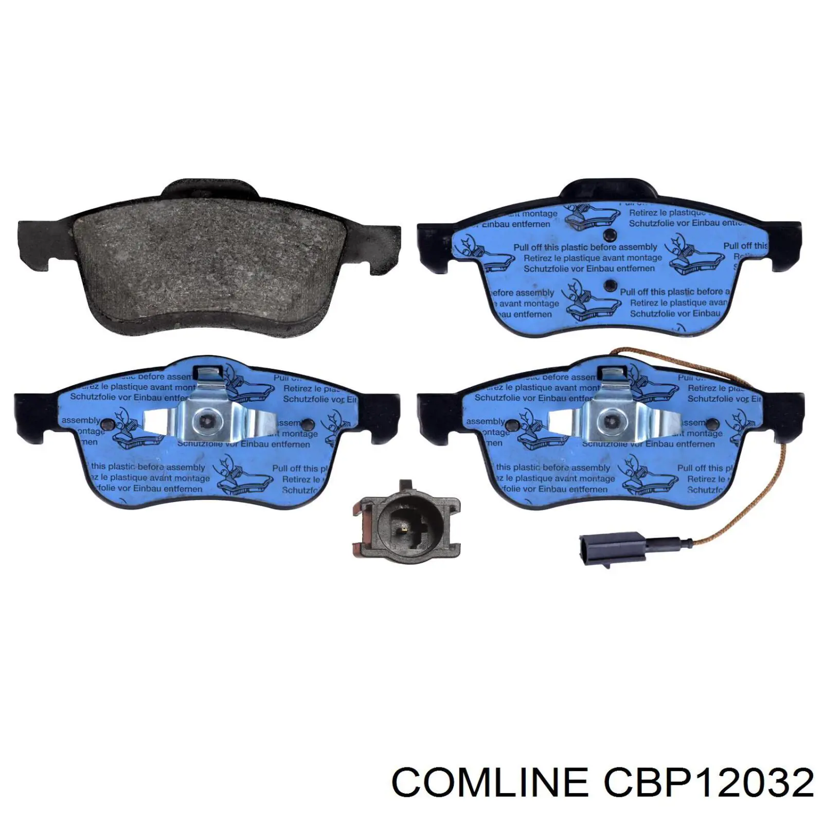 CBP12032 Comline Колодки передние