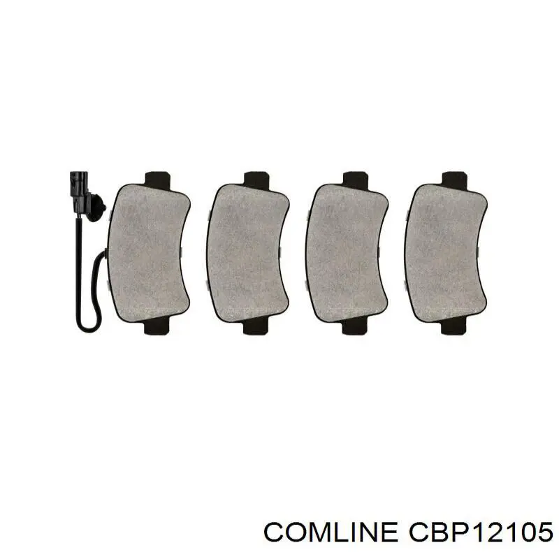 Задние дисковые колодки Comline CBP12105