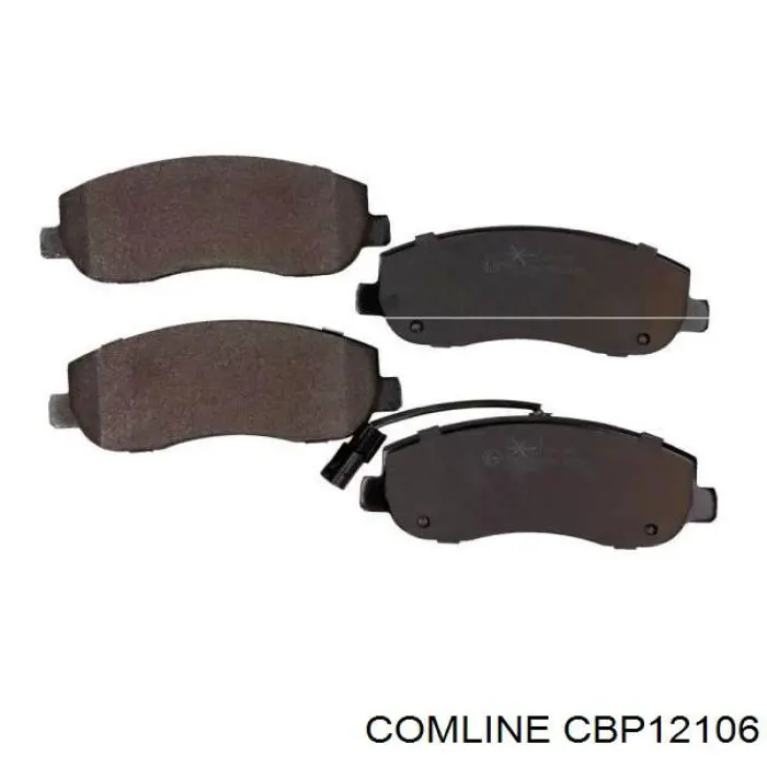 Pastillas de freno delanteras CBP12106 Comline