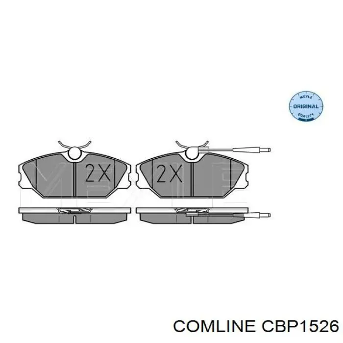 Колодки Comline CBP1526 цена, от 19.43 USD