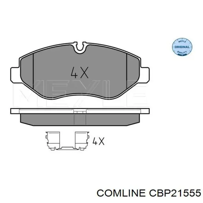 Купить CBP21555 Comline Колодки тормозные
