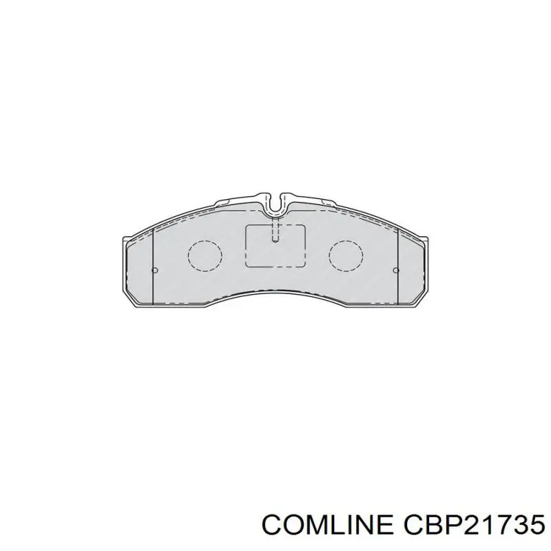 Купить CBP21735 Comline Колодки тормозные
