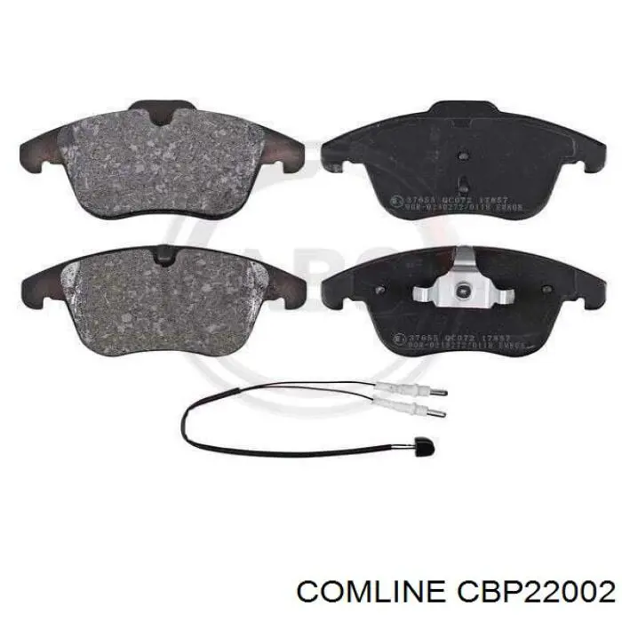 Передние тормозные колодки CBP22002 Comline