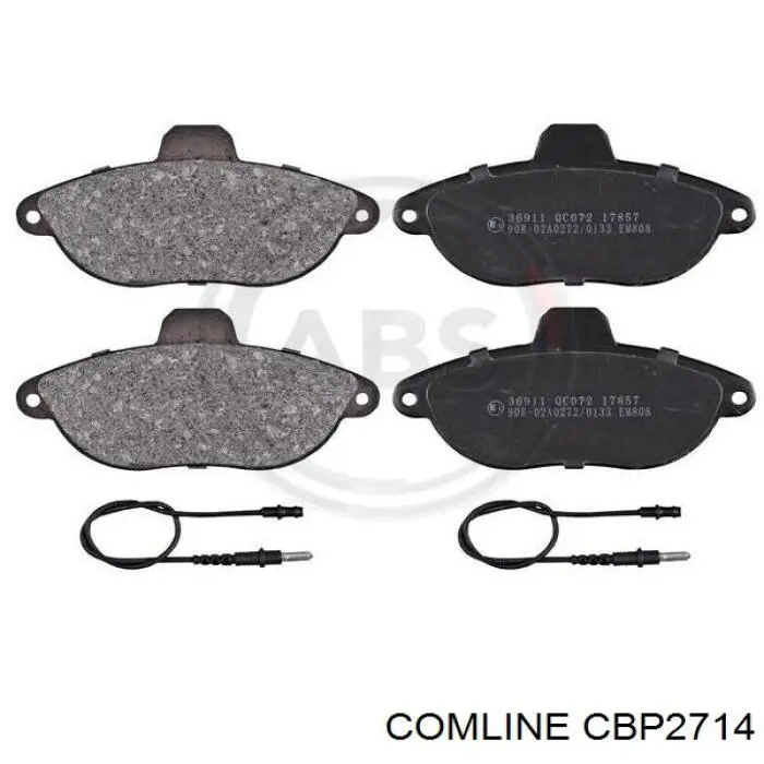 Передние тормозные колодки CBP2714 Comline