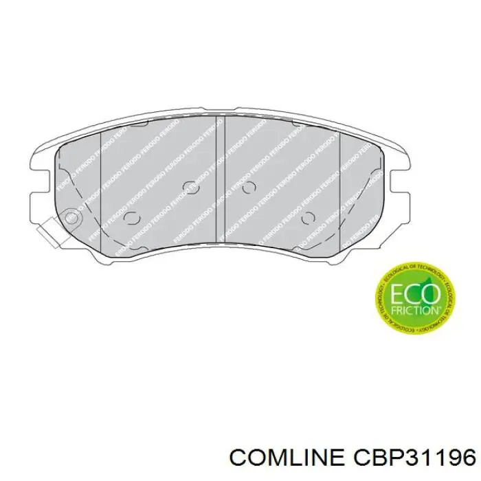 Купить CBP31196 Comline Колодки тормозные