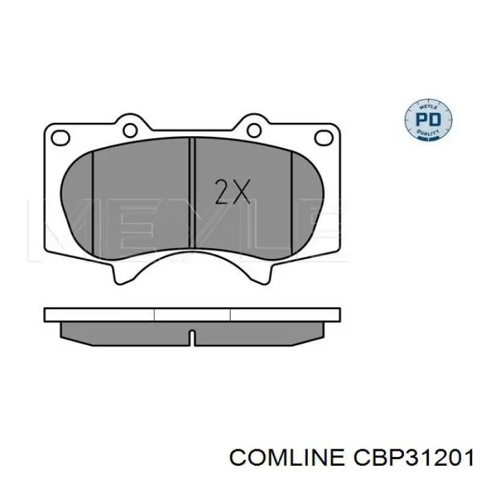 Тормозные колодки Comline CBP31201