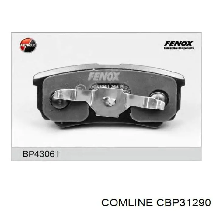 Купить CBP31290 Comline Колодки тормозные задние, дисковые