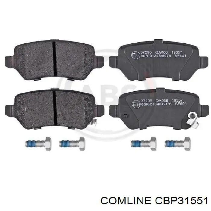 Купить CBP31551 Comline Колодки тормозные задние, дисковые