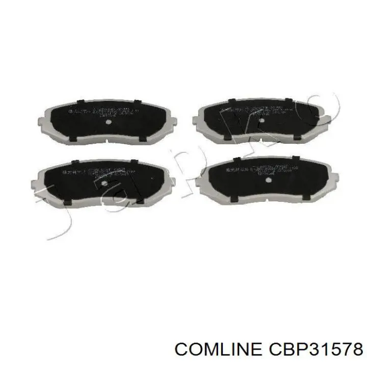 Передние тормозные колодки CBP31578 Comline