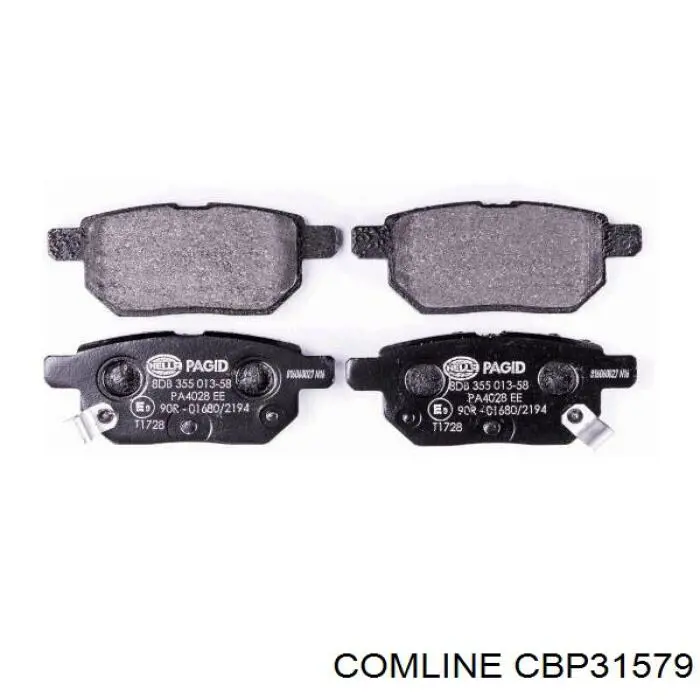 Купить CBP31579 Comline Колодки тормозные задние, дисковые