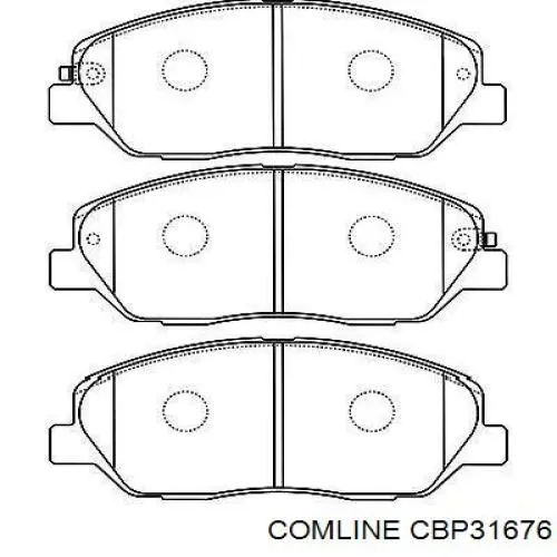 Купить CBP31676 Comline Колодки тормозные