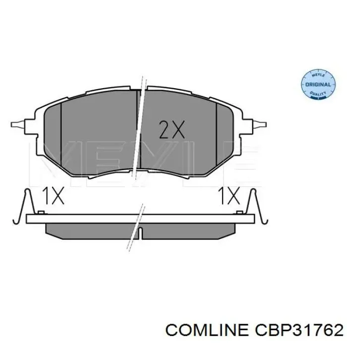 CBP31762 Comline Колодки передние