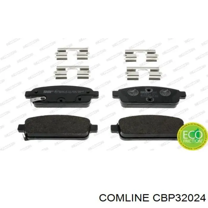 Купить CBP32024 Comline Колодки тормозные задние, дисковые
