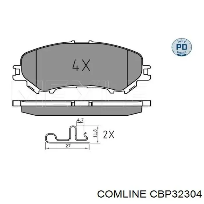 Колодки Comline CBP32304 цена, от 32.14 USD