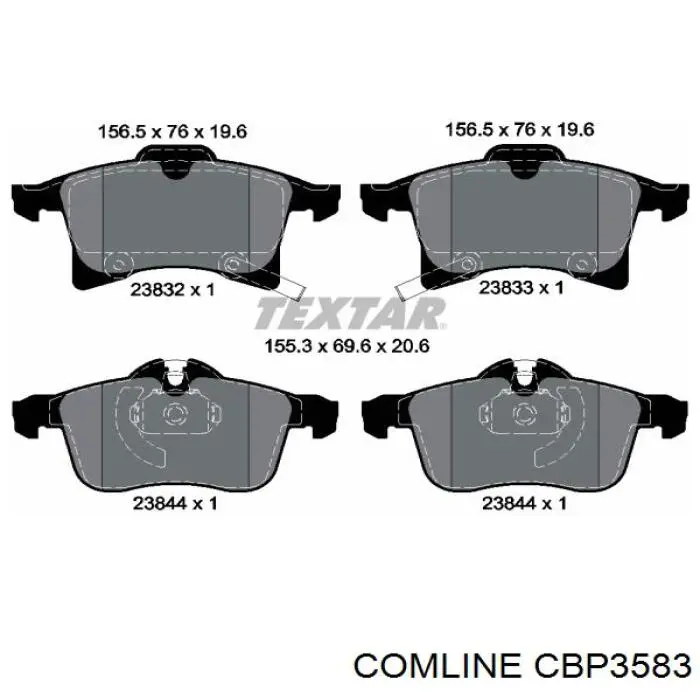 Купить CBP3583 Comline Колодки тормозные