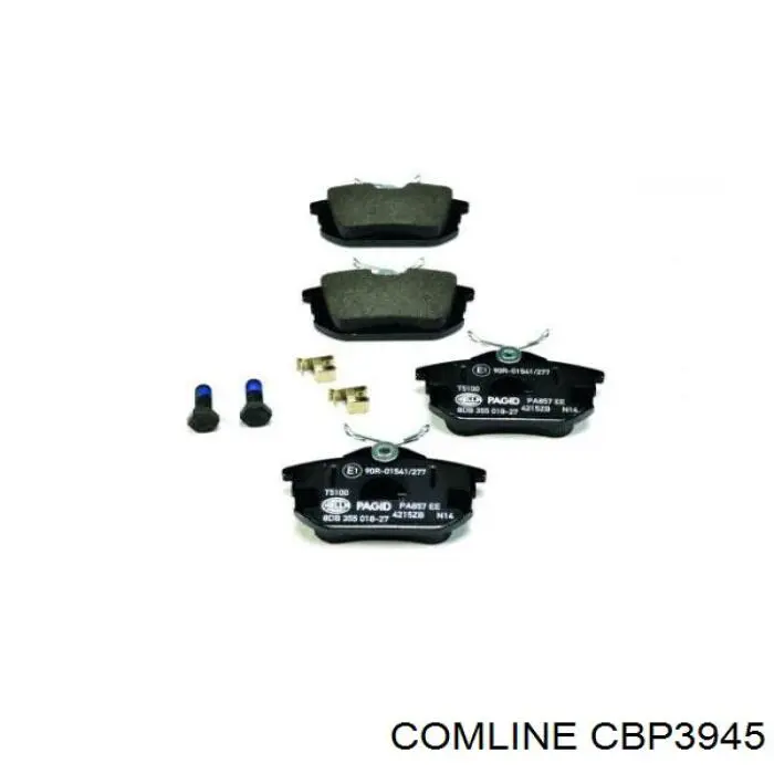 Купить CBP3945 Comline Колодки тормозные задние, дисковые
