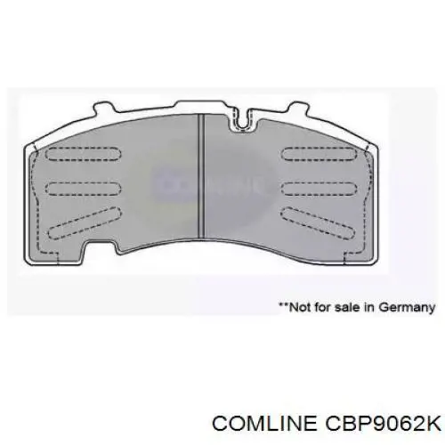 CBP9062K Comline задние тормозные колодки