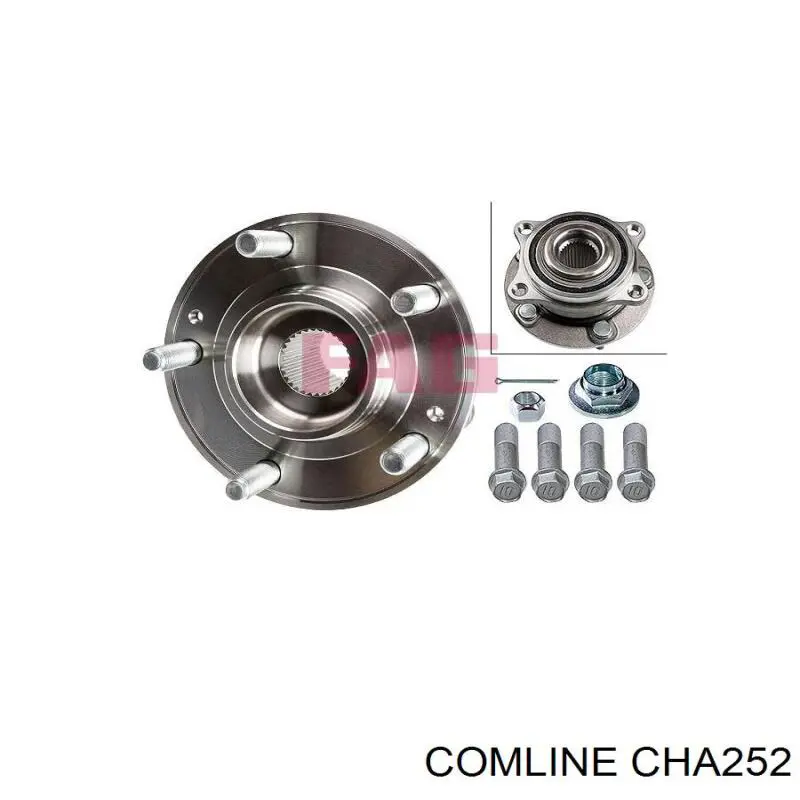 Передняя ступица CHA252 Comline